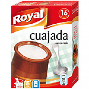 ROYAL cuajada azucarada para preparar 16 raciones estuche 48 grs